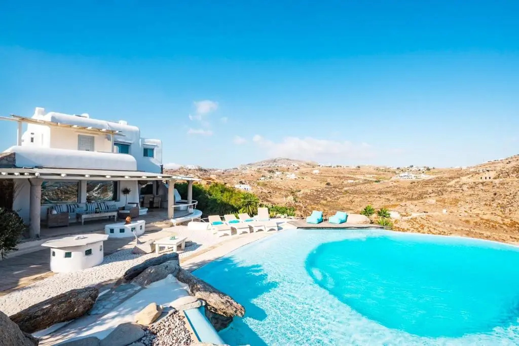 Luxury Villa - Platis Gialos - Pool