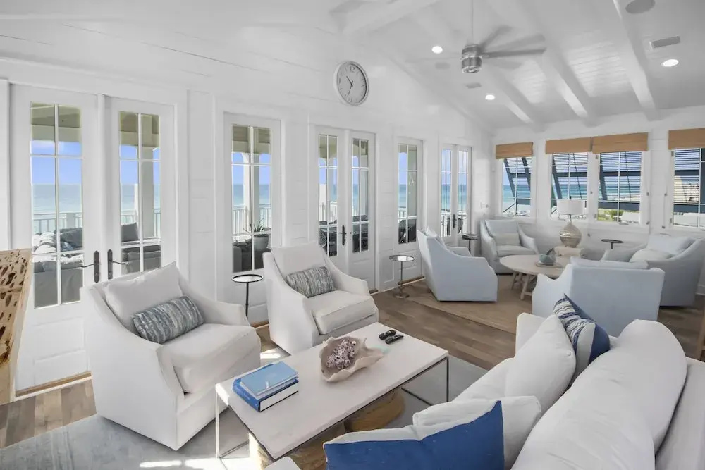 Buckeye On The Beach Gulf Front Seaside, Fl Right Next To Town Center, Sleeps 10! 4 Bedroom Home by RedAwning