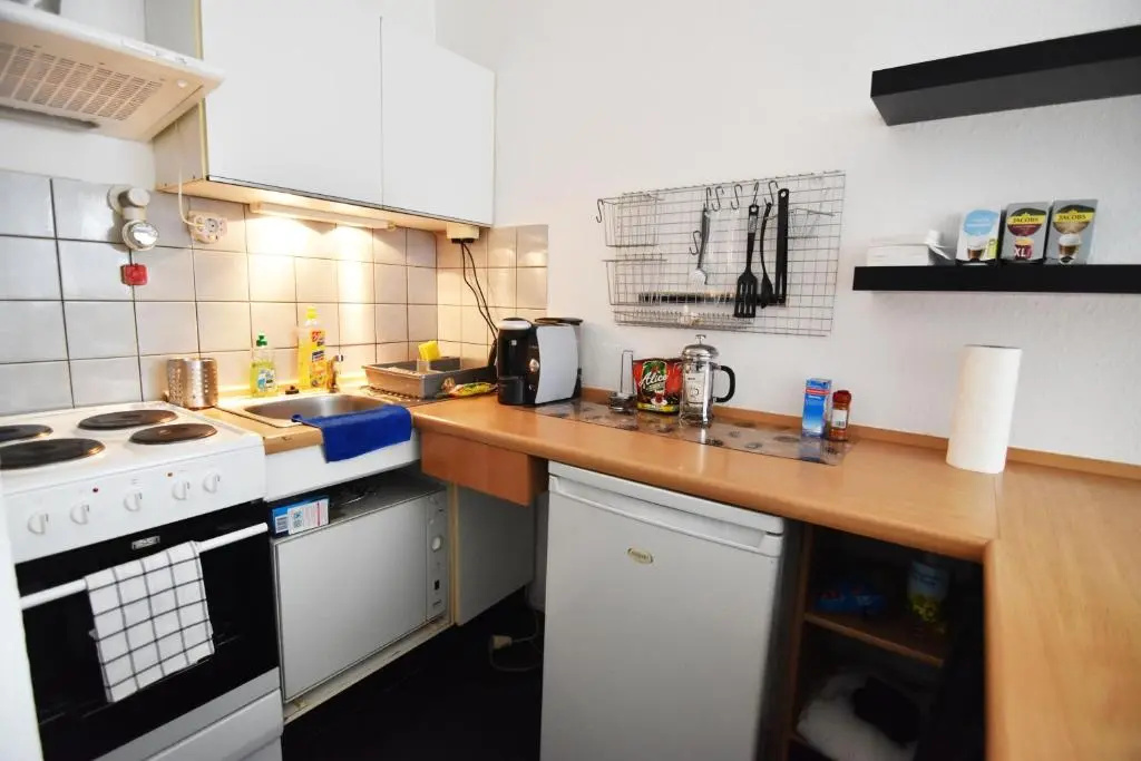 Praktisches Apartment mit Flatscreen TV