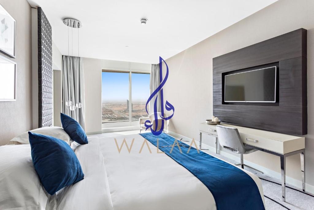 Walaa Homes-Luxury One Bedroom at DAMAC Esclusiva Tower Riyad Saudia-3301