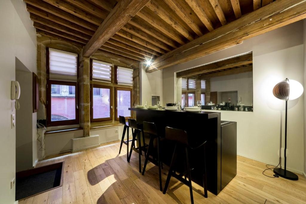 La Suite Miroirs - 46sq m flat in the heart of Vieux Lyon