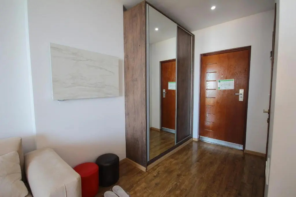 Sea to sky beachfront studio apartment with stunning sea views in Batumi