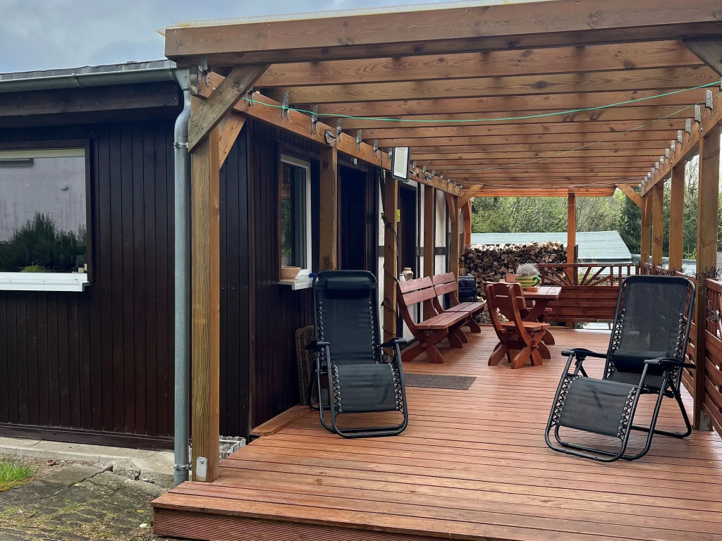 Snug holiday home in Harzgerode with outdoor whirlpool