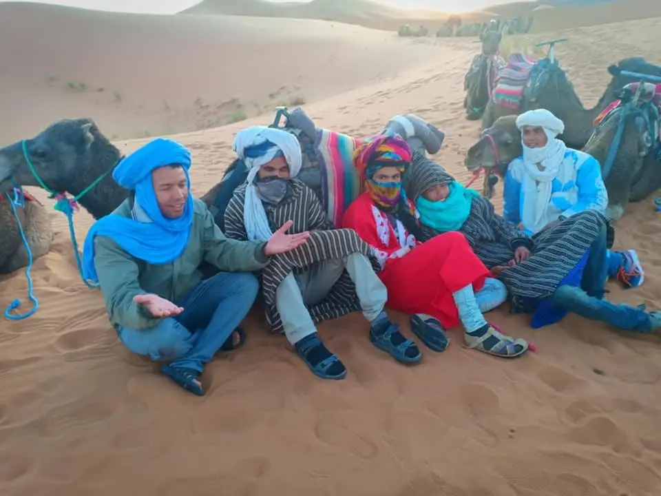 lion Desert luxury Camp