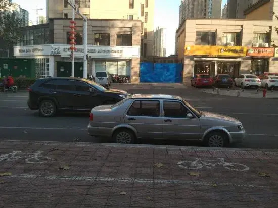 A hotel in Jimo
