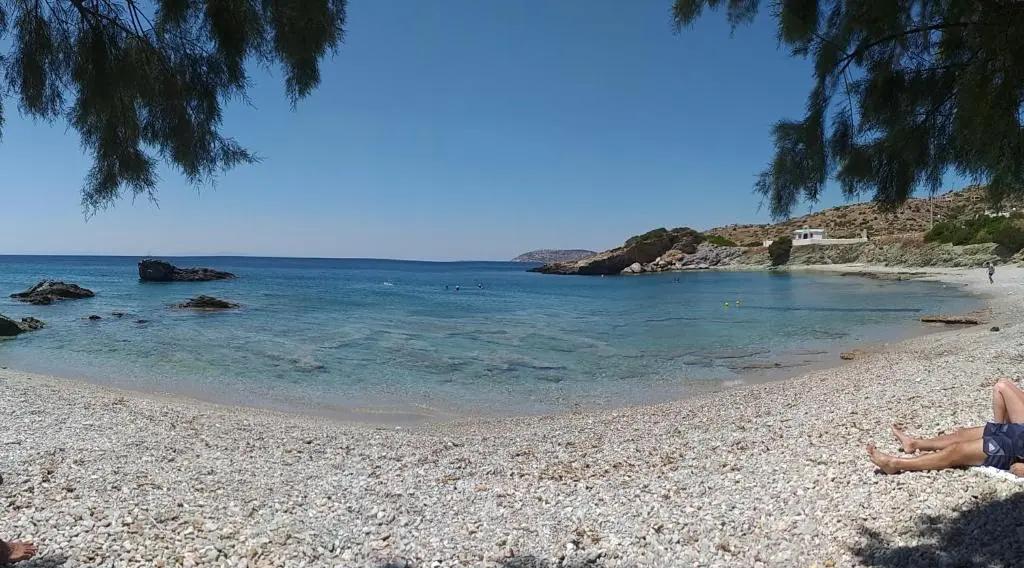 Blue & White Maisonette Over The Sea Near Sounio