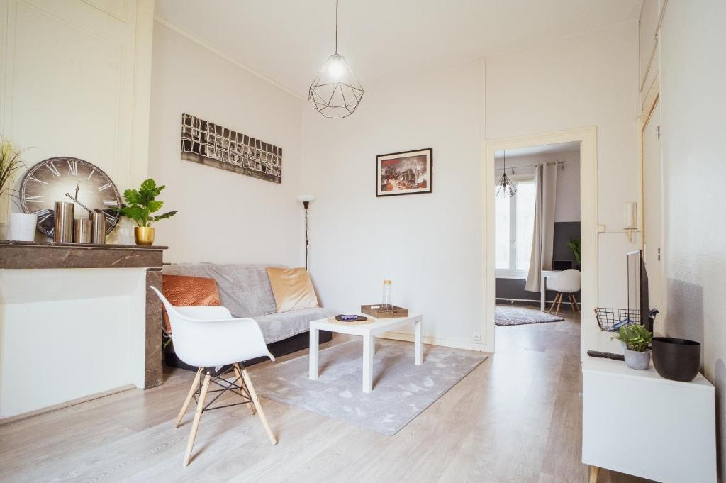 Appartement T2 moderne dans le centre-ville proche de la gare de Tours