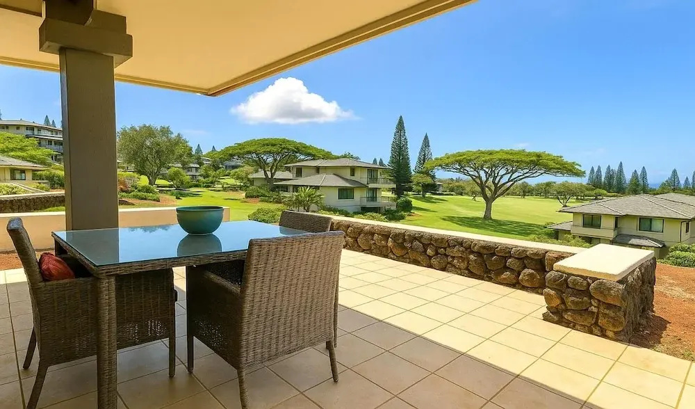Kapalua Golf Villas 2 Free cars KBM Resorts Large Bedrooms 2 Units 3 Bedrooms ML-2189