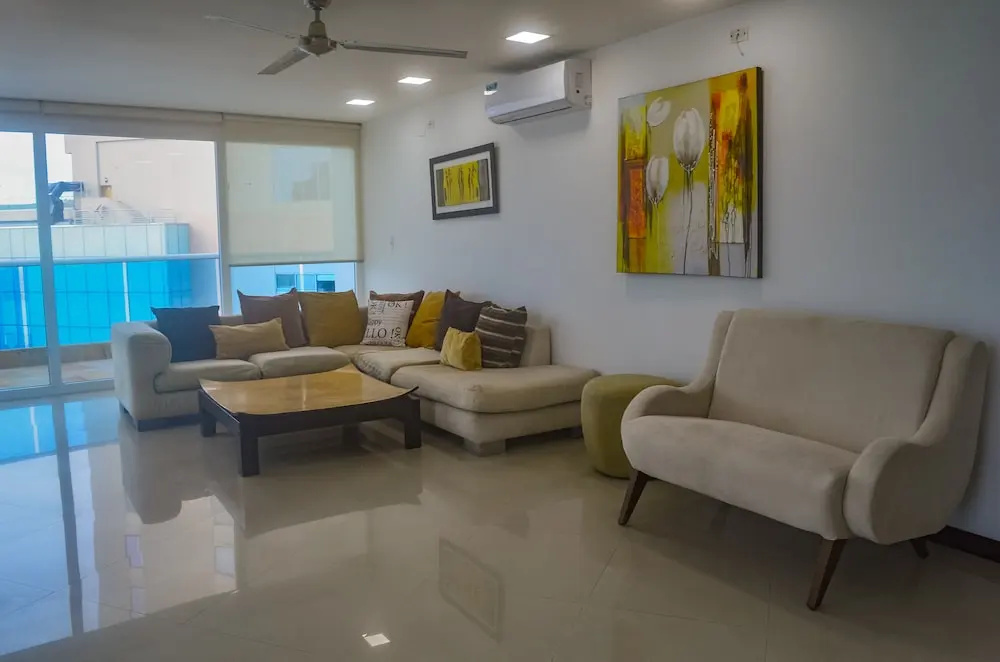 Penthouse In Cartagena De Indias Colombia In Front Of The Beach