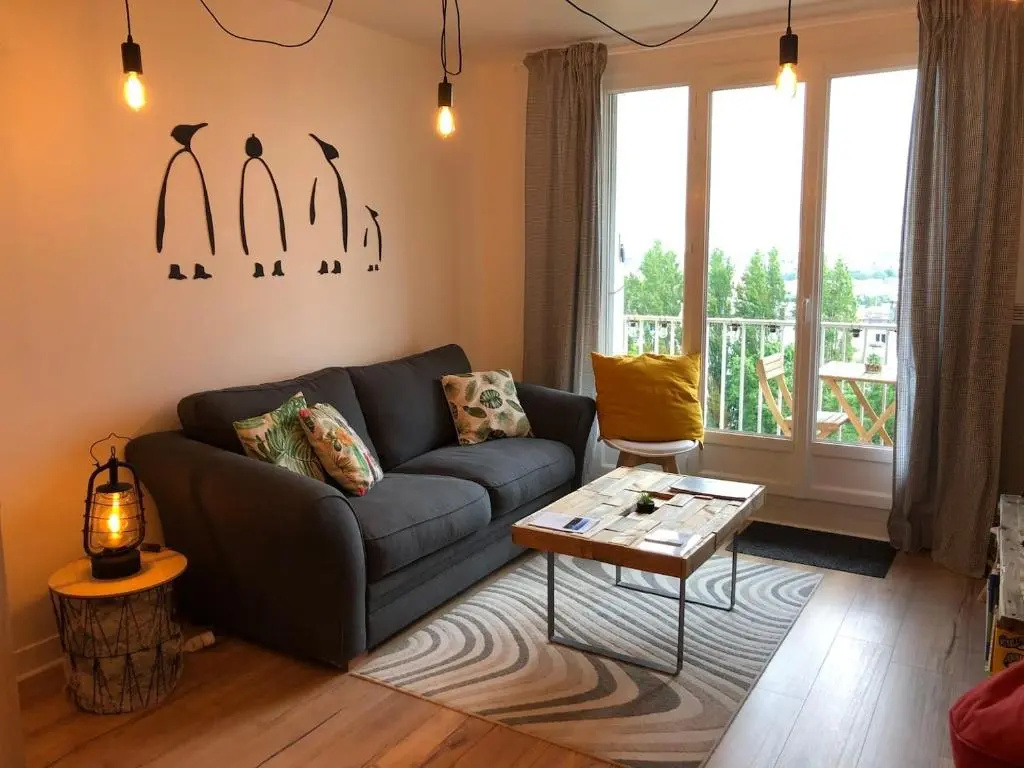 Appartement 4 étoiles, calme avec vue imprenable