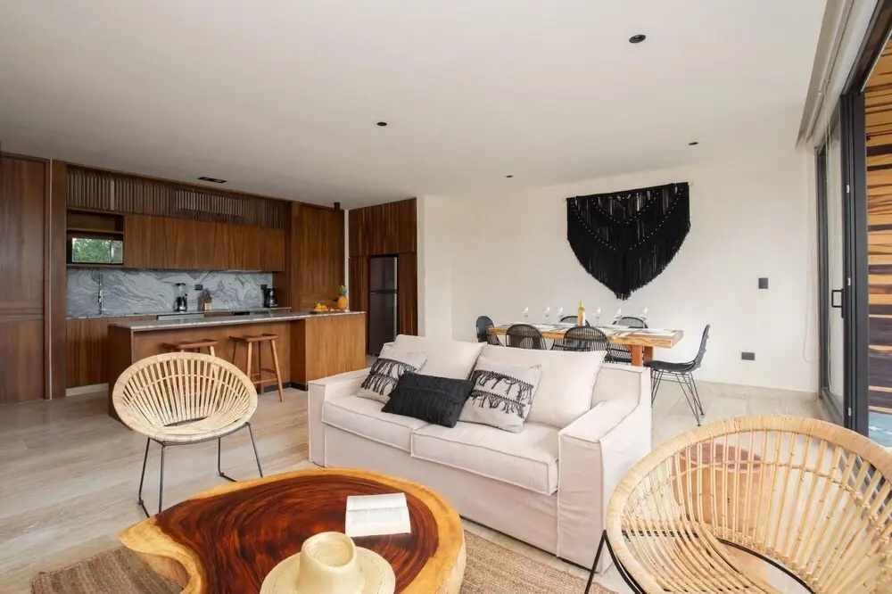 Spacious 2BR Apartment in Aldea Zama Marvelous Pool Wi-fi Great Amenities
