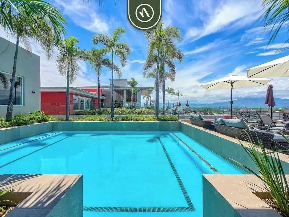 3 BR Penthouse - Nuevo Nayarit - Rooftop Pool Gym