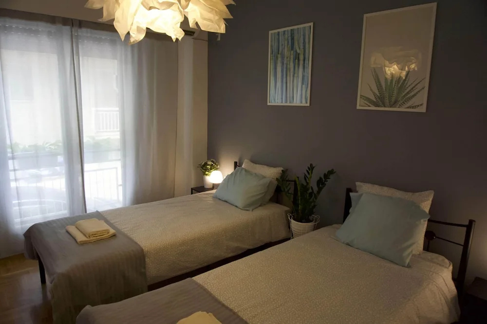 Cozy apartment, 5 min from metro station, center of Athens, newly renovated