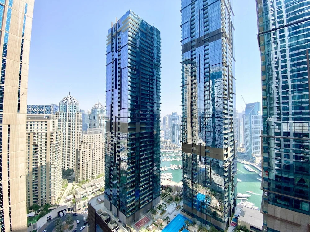 Luxury 2BR Apartment with partial Marina views