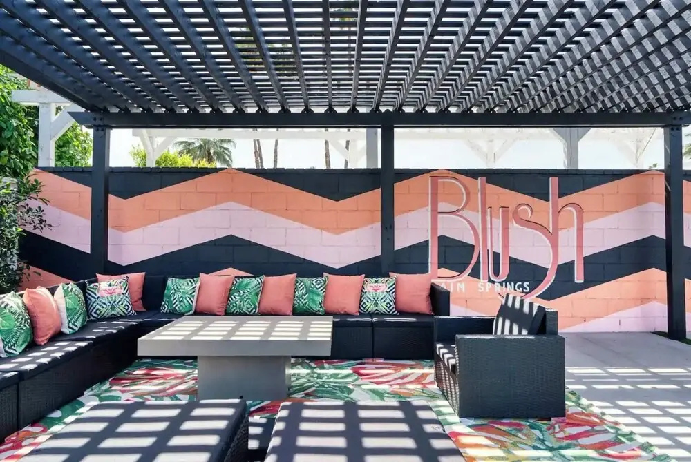 The Blush - With Pool Bars Neons, Palm Springs