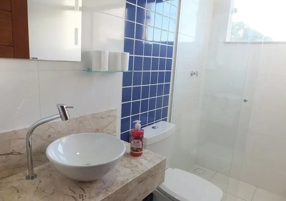 Apartamento para 6 pessoas na praia de Taperapuan