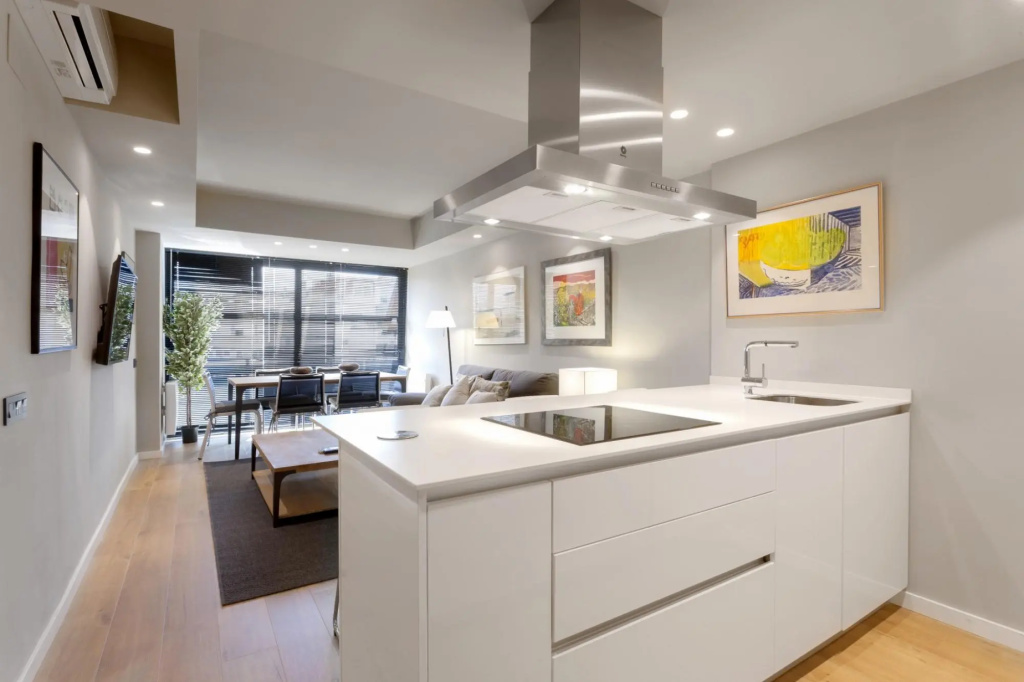Luxury II in Madrid with 2 bedrooms and 2 bathrooms