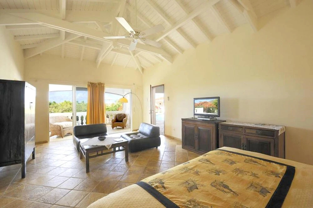 Villa With 4 Bedrooms in Saint Martin, With Wonderful sea View, Privat
