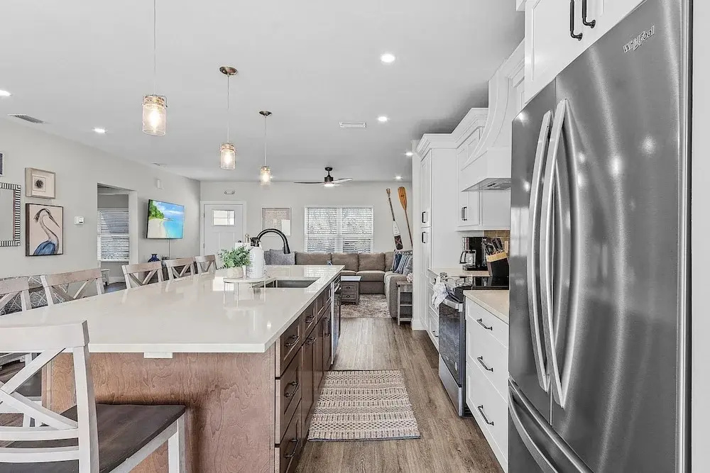 218 Oasis On Ohio: Stunning Pool Home W/ Dock Access! 3 Bedroom Home