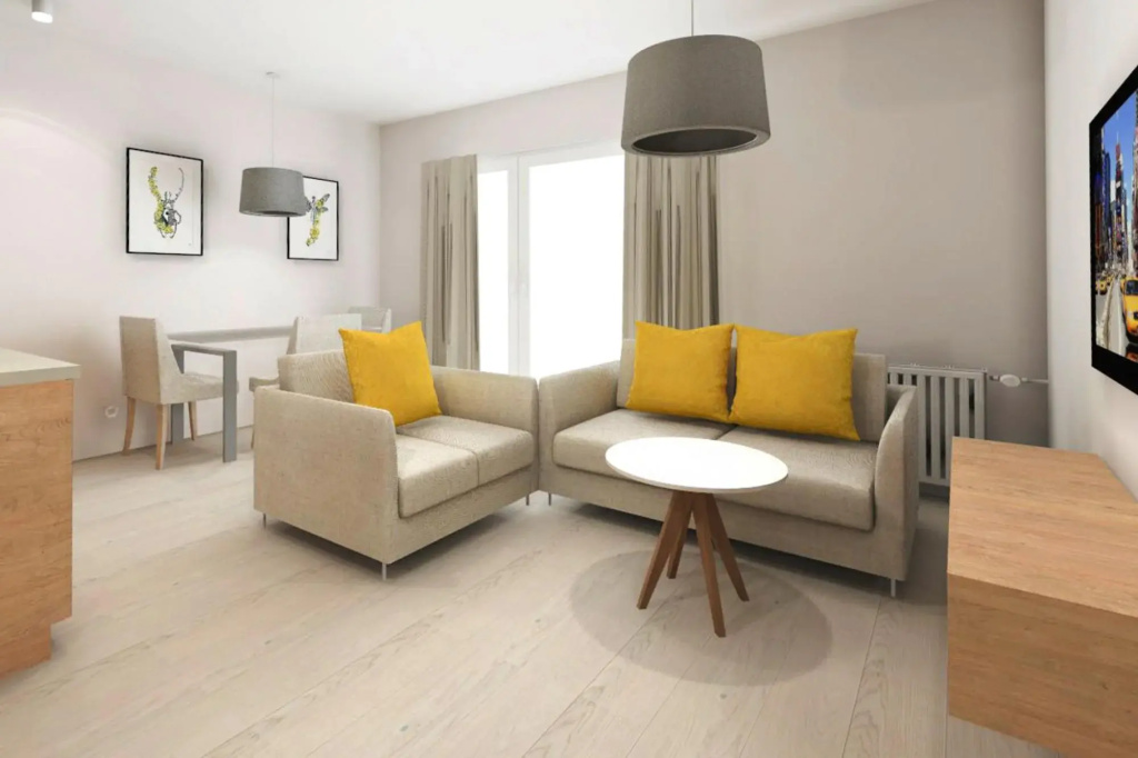 Comfortable 2-room apartment only 450 m from the beach, Grzybowo