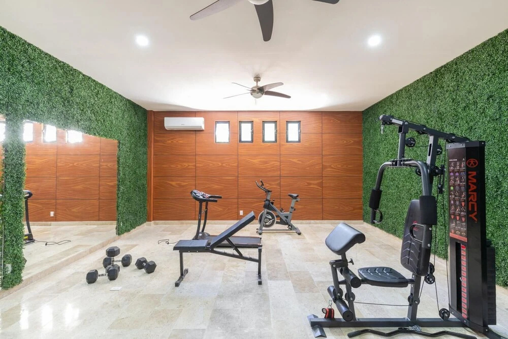 Spacious 2 BR Aldea Zama Private Pool Movie Cinema Gym
