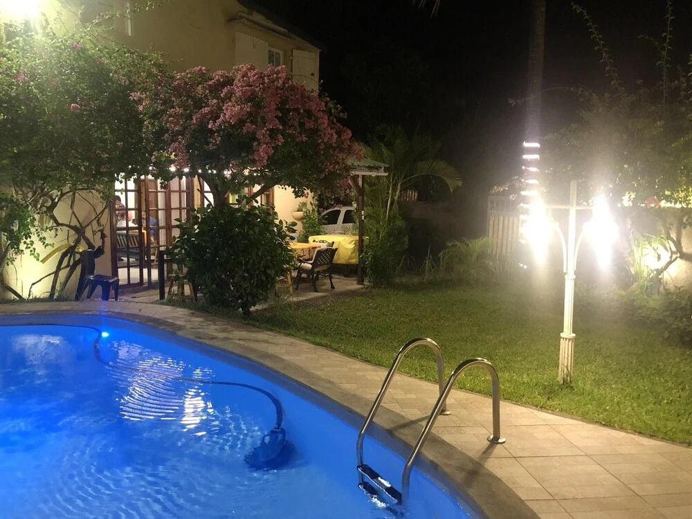Villa With 3 Bedrooms in Grande Riviere Noire, With Wonderful Mountain View, Private Pool, Enclosed Garden - 1 km From the Beach