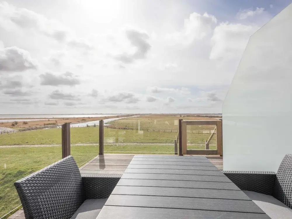 Exklusive Wohnung auf dem Deich an der Nordsee