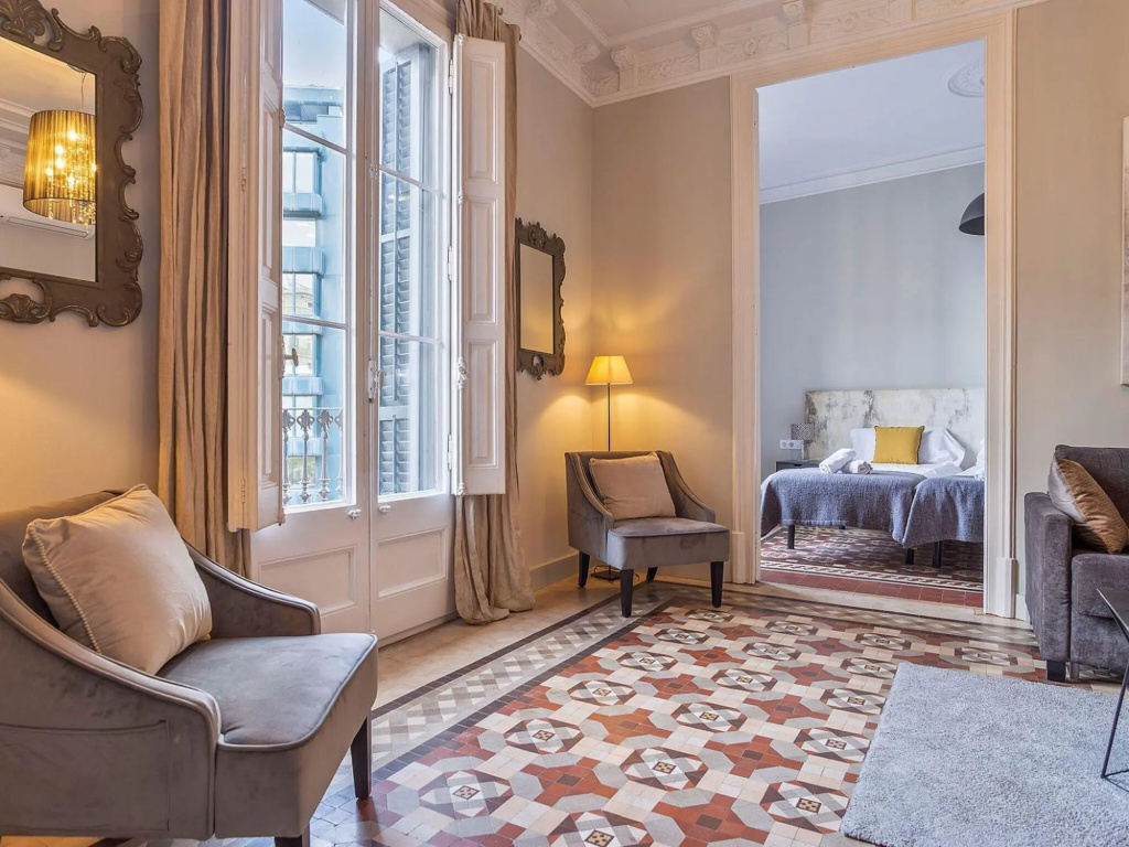 Luxurious apartment in the center of Barcelona