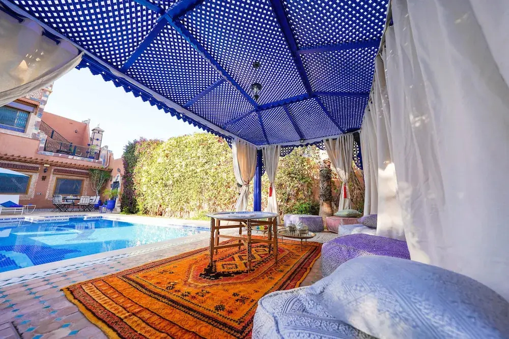Luxurious Aghmat Villa With Private Pool and Panoramic Mountain Views