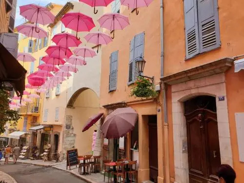 La Bulle Grassoise - Appartement Spacieux Avec Balneo Wifi Et Parking Free