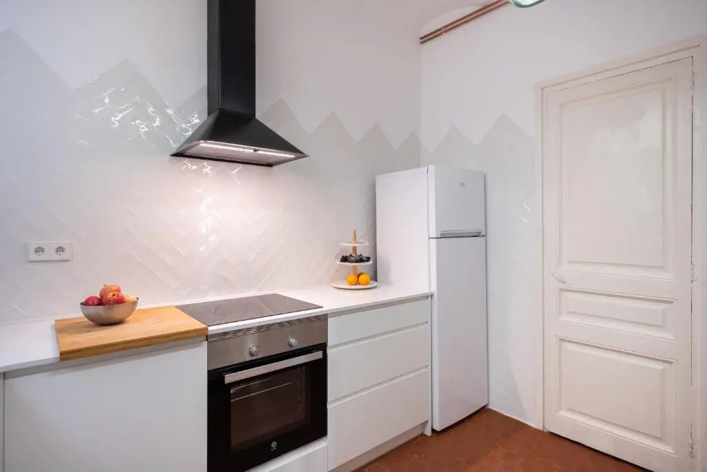 Sunny and Modernist apartment for groups in center