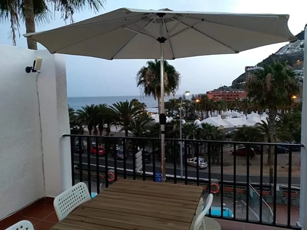 Apartment With one Bedroom in Mogán, With Wonderful sea View, Pool Acc
