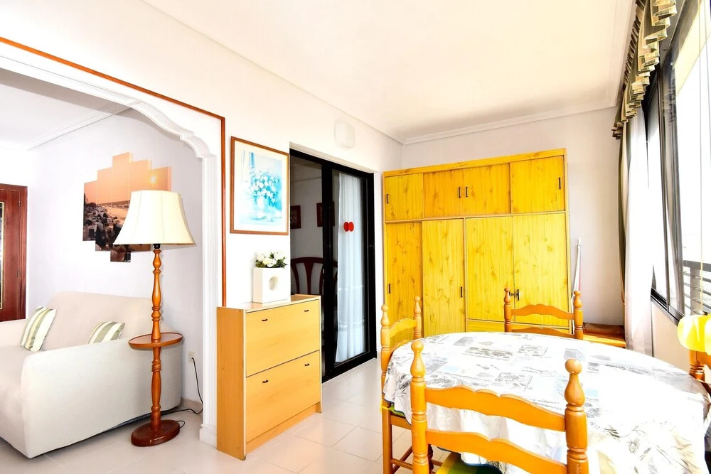 Apartment with One Bedroom in Benidorm, with Wonderful City View And Pool Access - 700 M From the Beach