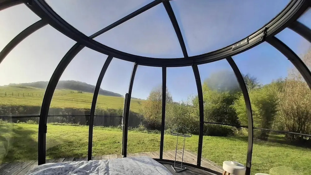 Les nuits insolites de la mothe - hébergement en bulle ou tiny house avec spa privatif