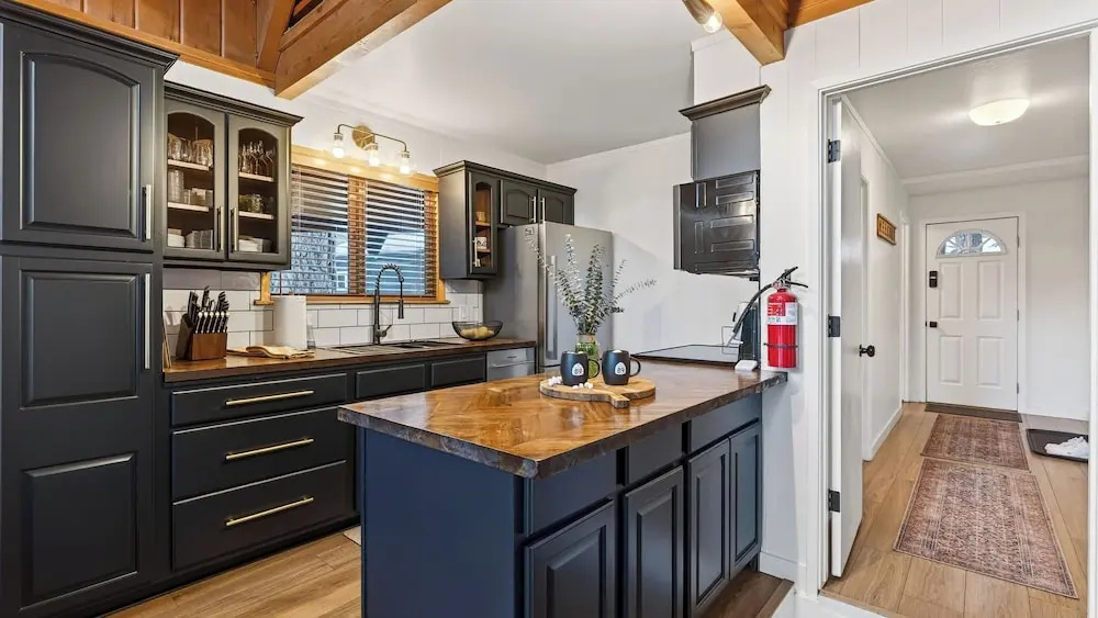 Hot Tub Firepit Loft Suite & Mins to World-class Skiing Tahoe A-frame Retreat by Avantstay