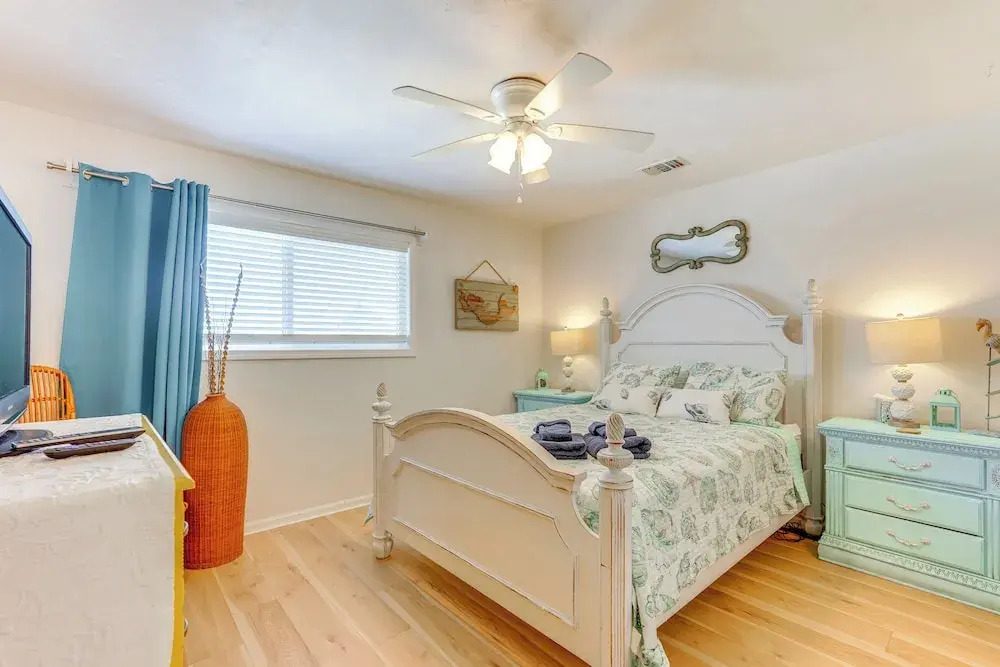 Walk to Shore: Ocean View Cape San Blas Townhome