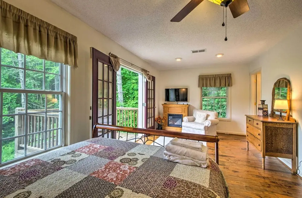 Serene Todd Getaway w/ Private Pond & Creek Views!