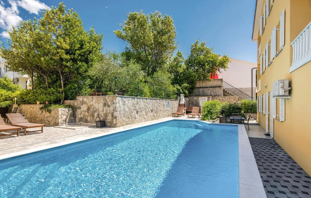 Awesome Apartment in Baska With Outdoor Swimming Pool, Wifi and 1 Bedrooms