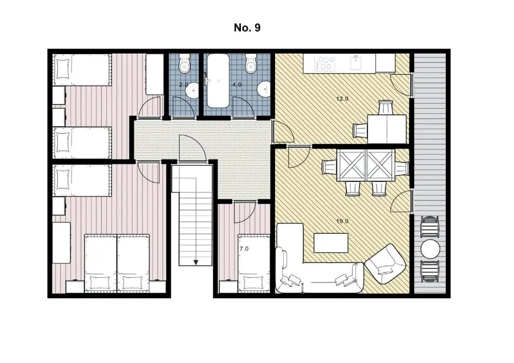 Ferienhaus Frei 3 Budget