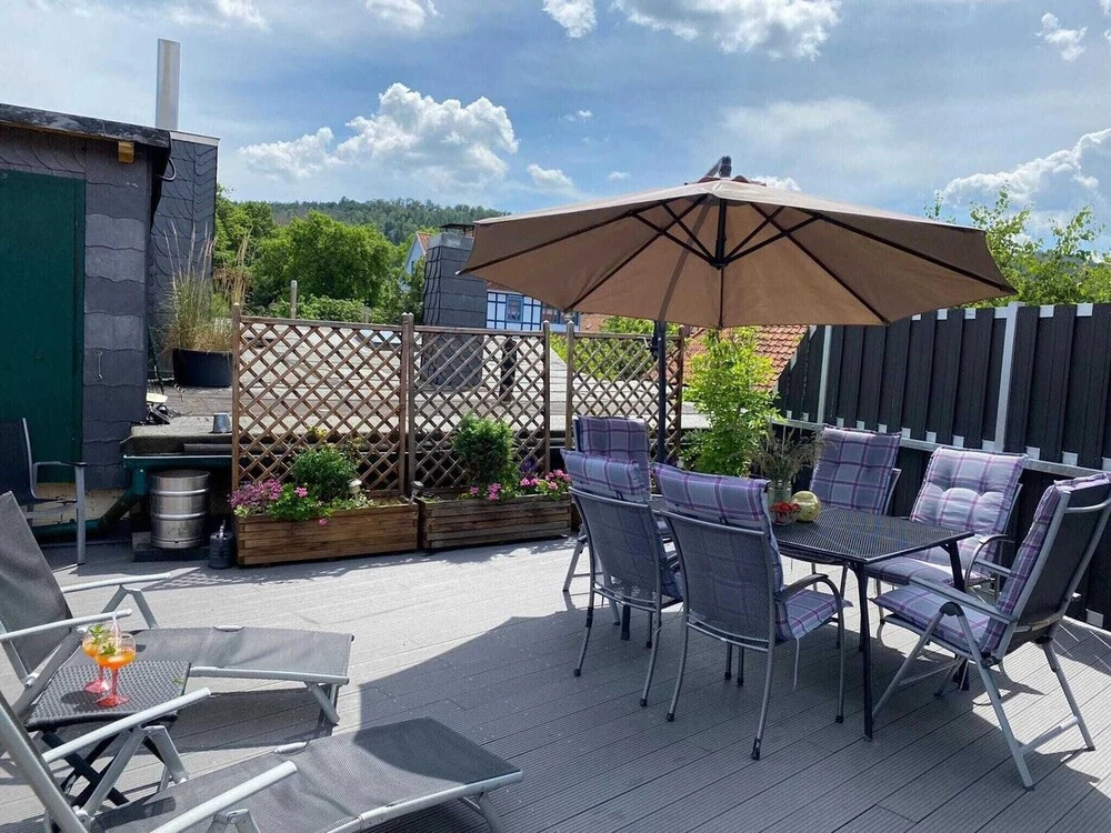 Cosy holiday home in Wernigerode with large terrace