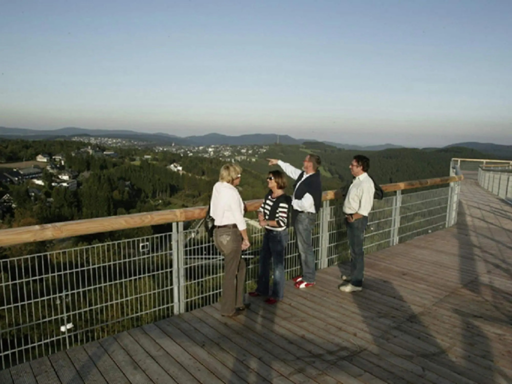 Modern apartment with balcony and a magnificent view over Winterberg