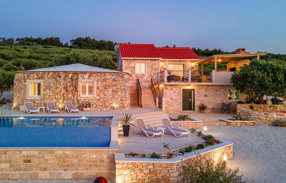 Beautiful Home in Supetar With Outdoor Swimming Pool, Wifi and 3 Bedrooms