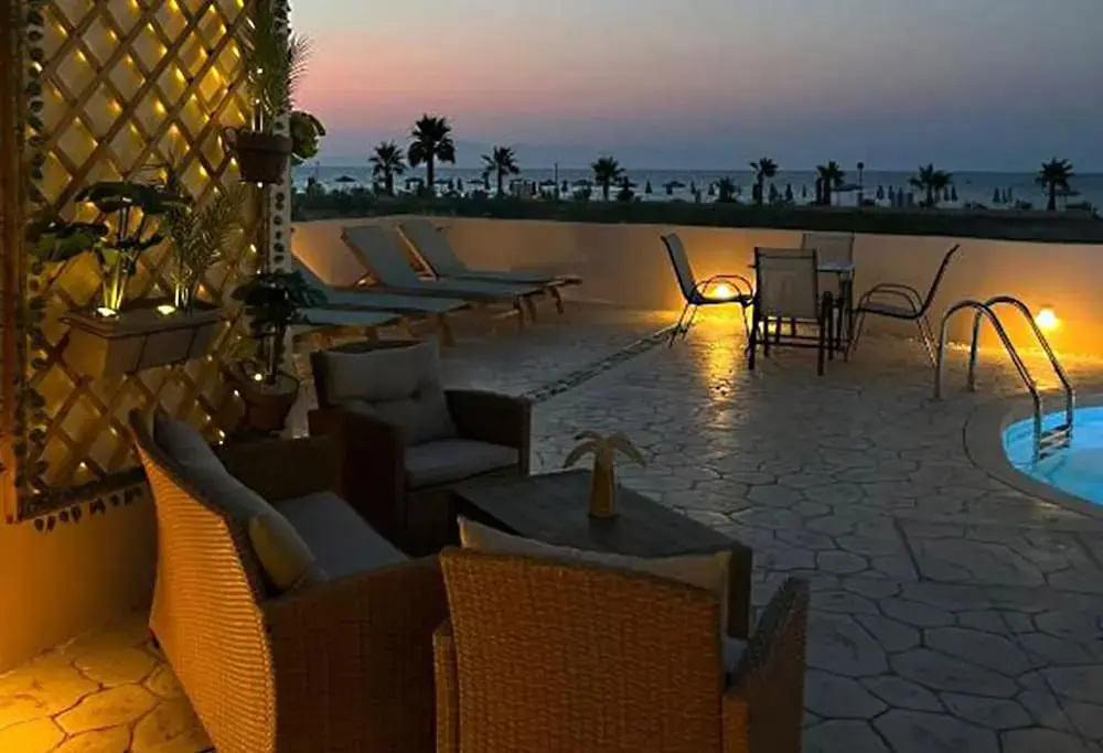 White and Blue Luxury Suites Rhodes