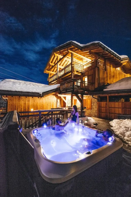 Chalet La Joubarbe Rose