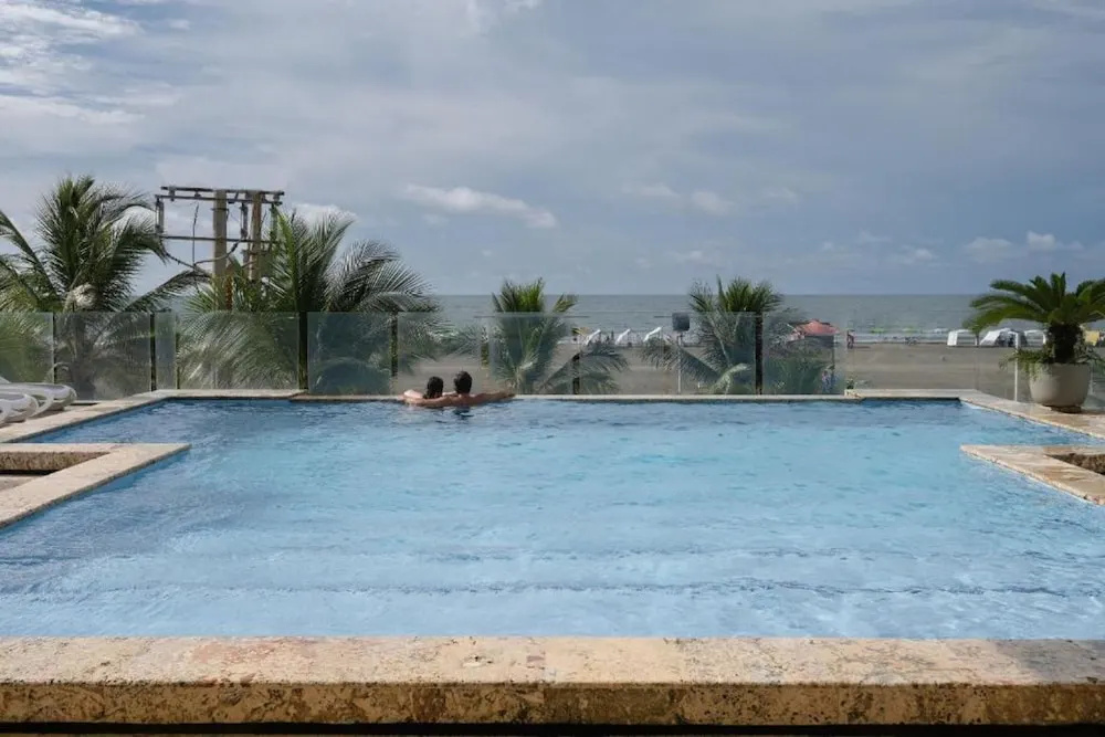 Apartamento con vista al mar 2Hab en Ctg
