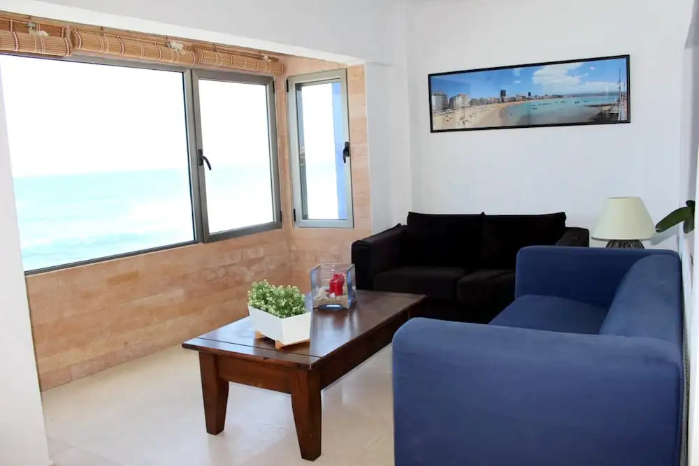 Apartment With 3 Bedrooms in El Agujero, With Wonderful sea View and Wifi - 10 m From the Beach