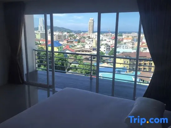 *Sea View Studio Near Patong Beach with Pool C257