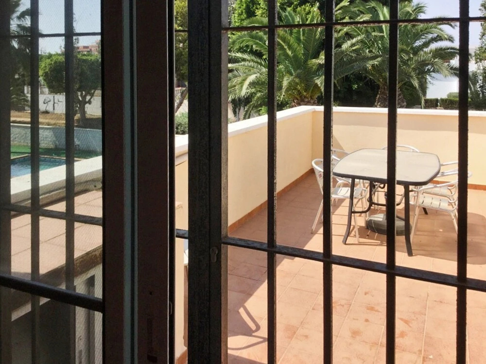 Apartment With 2 Bedrooms in Roquetas de Mar, With Wonderful sea View,