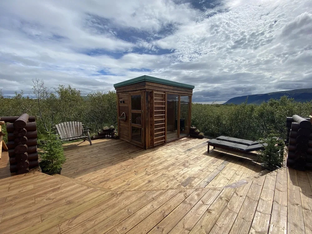 Log Cabin and Guest House