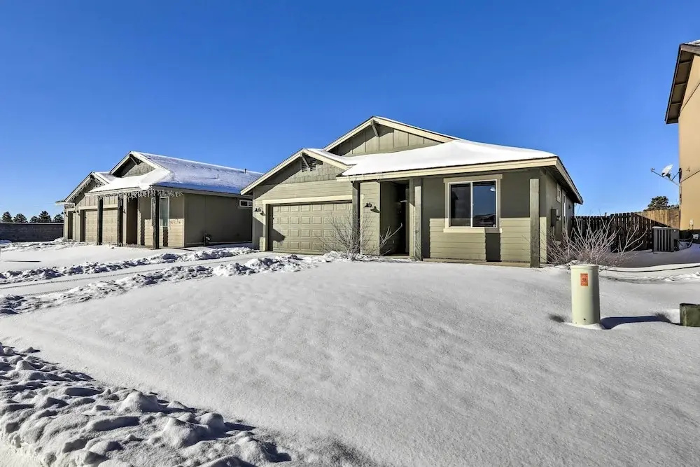 Ski, Hike and Explore Bellemont Home with Fenced Yard